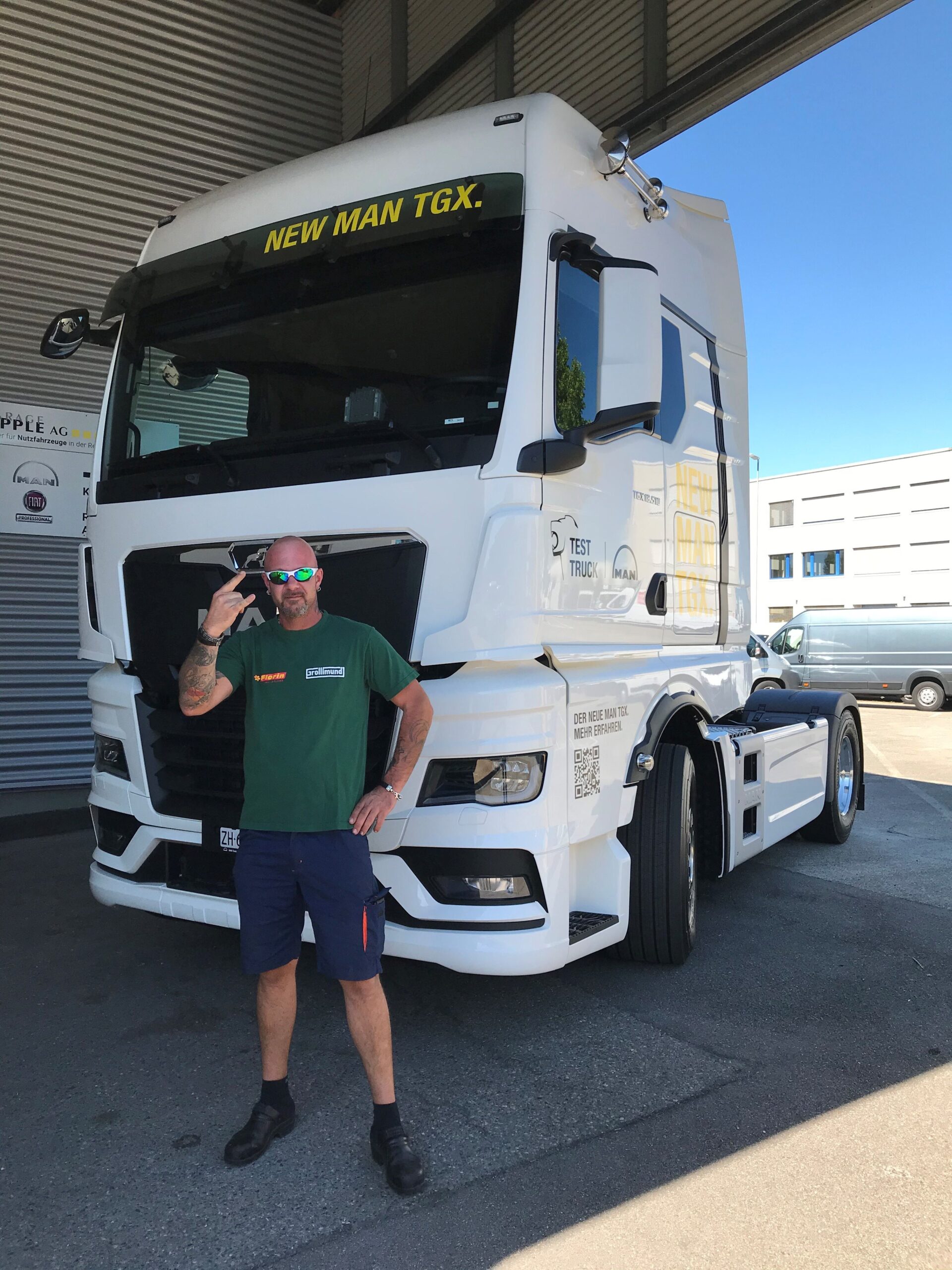 Interview Aus Dem Fahrerhaus Des Neuen Man Tgx Garage Nepple