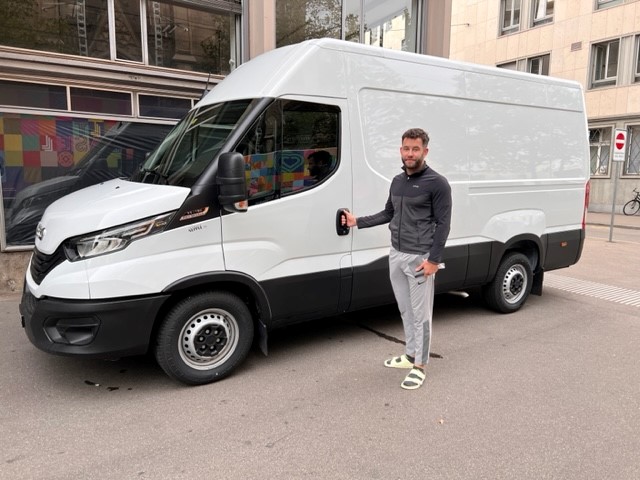 Ablieferung Iveco Daily 35S16A